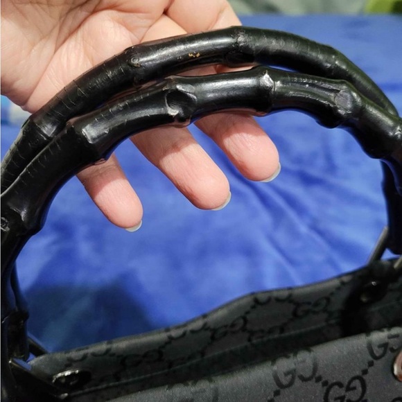 Sold🌷Authentic GG Bamboo Nylon Small Bag - Picture 7 of 9